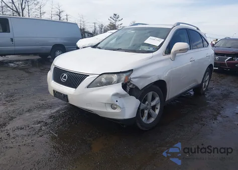 2012 Lexus Rx 350 z USA, uszkodzony, nr VIN 2T2BK1BA5CC129811